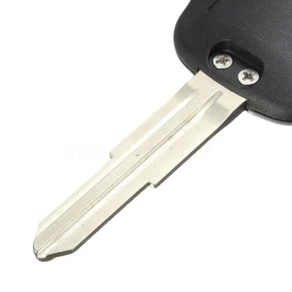 Remote Key Case Blade 2Button Uncut Fob Shell for Actyon Ssangyong Kyron Rexton