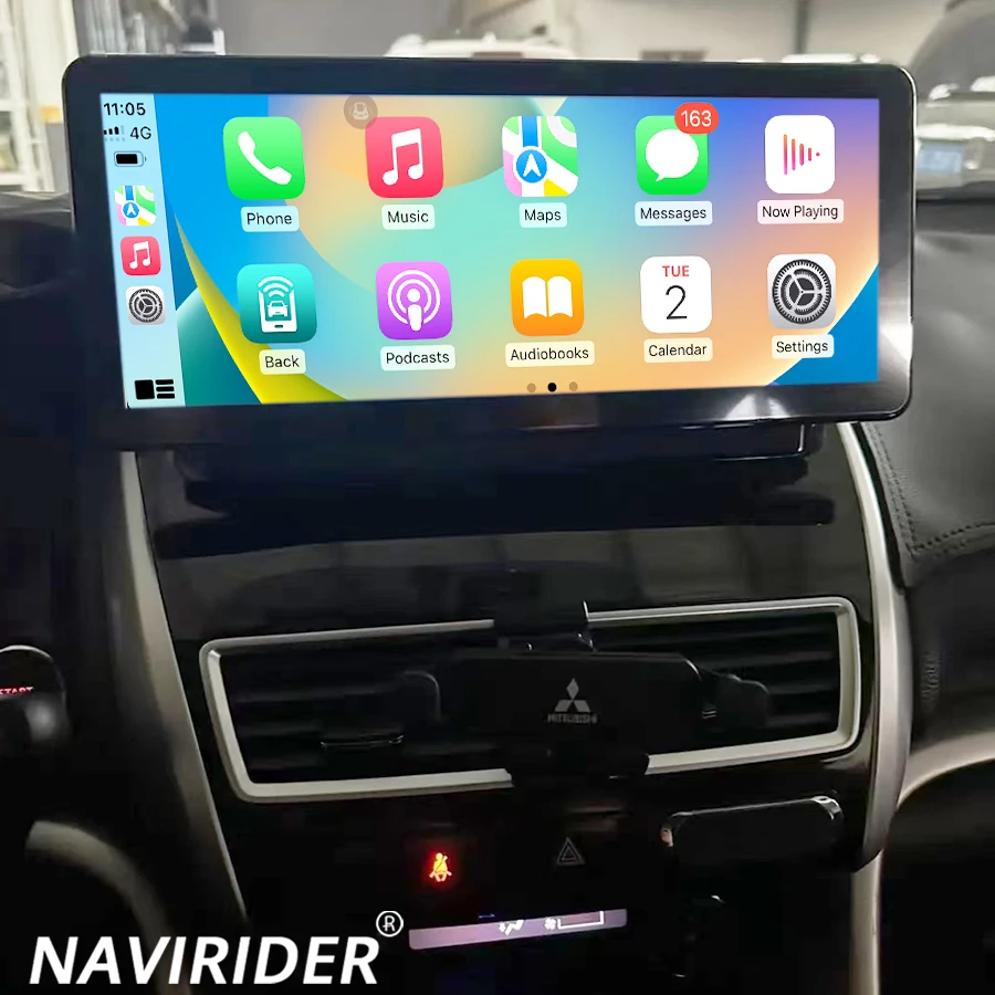 12.3inch For Mitsubishi Eclipse Cross 2018-2021 Android 14 Car Radio Navi GPS Multimedia Player WiFi  4G DSP Stereo Carpaly