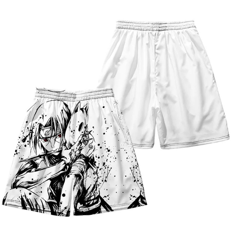 

Anime Naruto Workout Gym Shorts Women and Men Quick Dry Breathable Casual Athletic Shorts with Pockets Summer Running Short gift