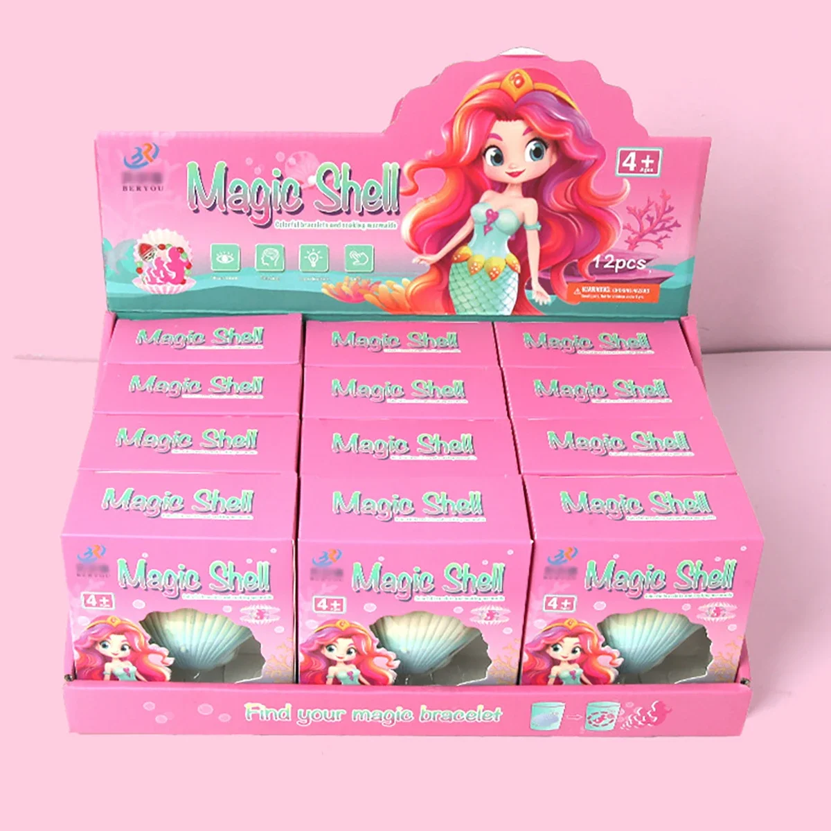 

В наличии креативное замачивание воды инкубационная ракушка, детская серия игрушек для девочек, ожерелье с океаном, орнамент, подарок-сюрприз, слепая коробка