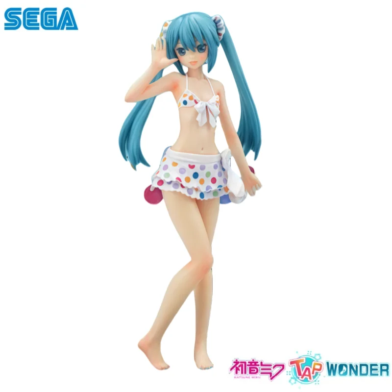 En Stock Sega Original Hatsune Miku Hatsune Miku figura de acción modelo muñeca nuevos juguetes en caja modelo garaje coleccionable