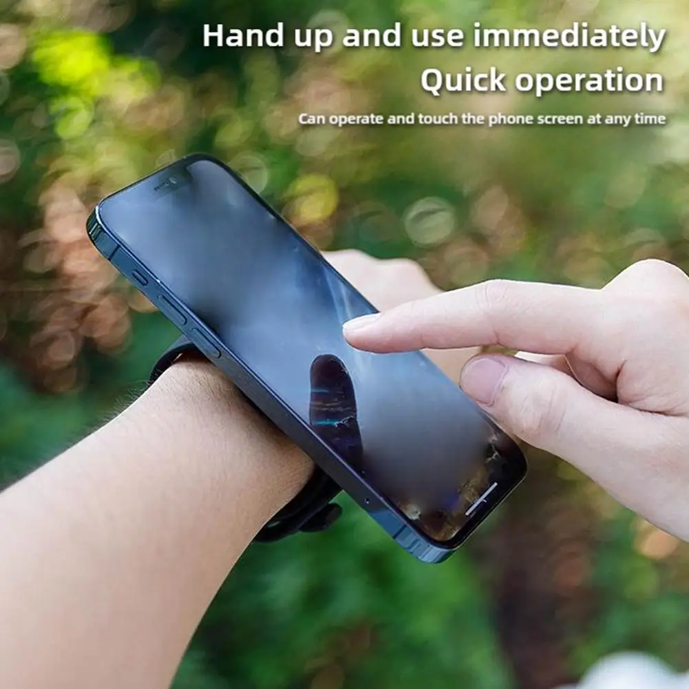 Brazalete Magsafe, soporte para teléfono móvil, brazalete deportivo desmontable para teléfono, soporte giratorio de 360 grados, teléfono de muñeca al aire libre ﻿