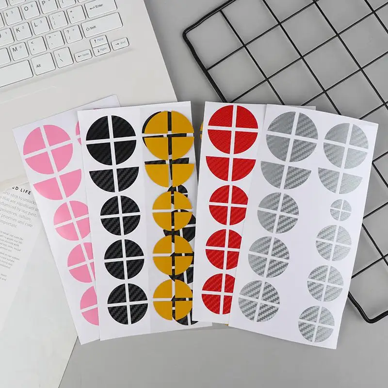 

Новинка, подходит для передней и задней эмблемы, колпачки для ступиц колес, наклейки на руль, инструменты, автомобильные аксессуары, наклейки для декора ступицы колеса