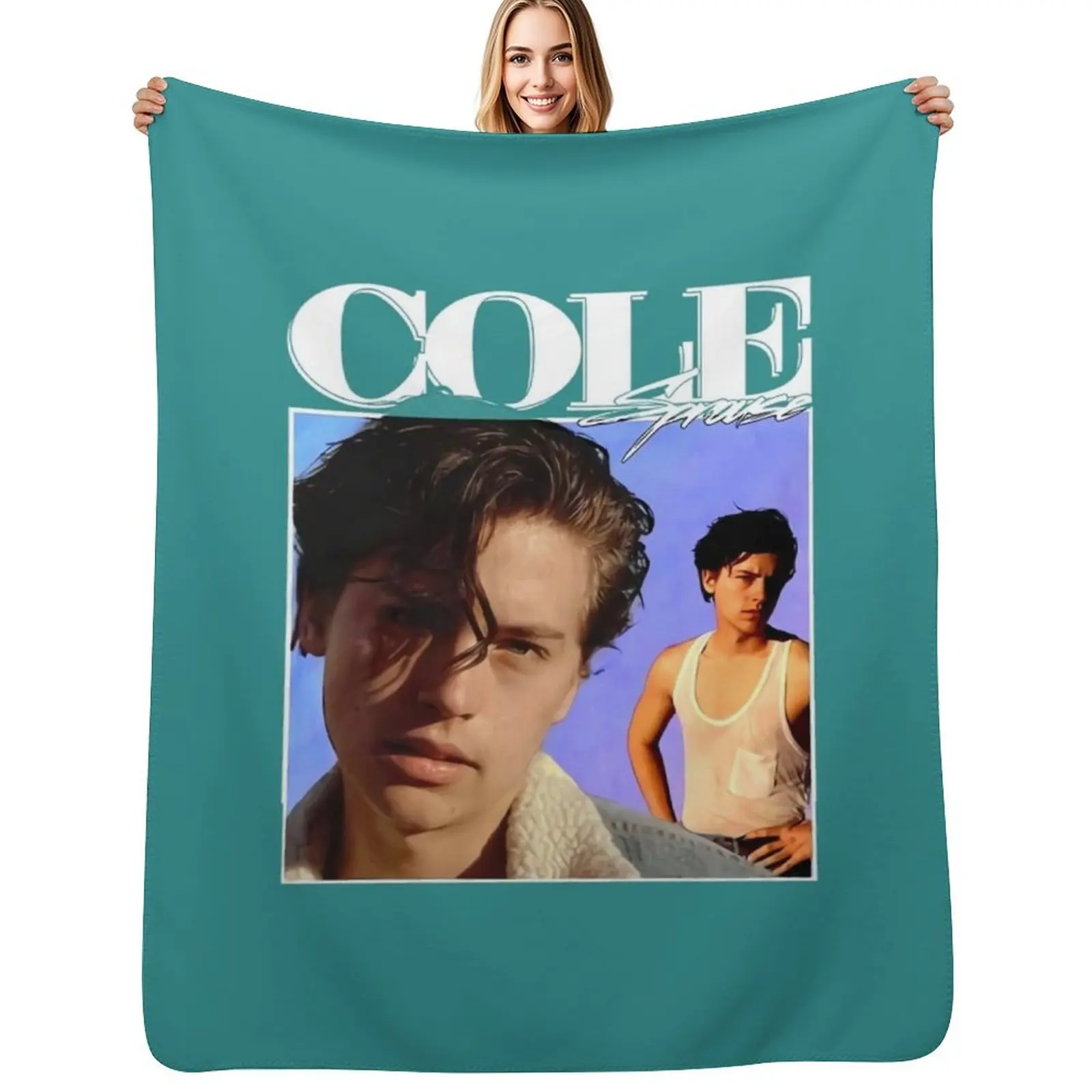 Cole Sprouse, 90_s,Vintage Throw Blanket Outdoor Soft Blanket for Picnic Beach Camping