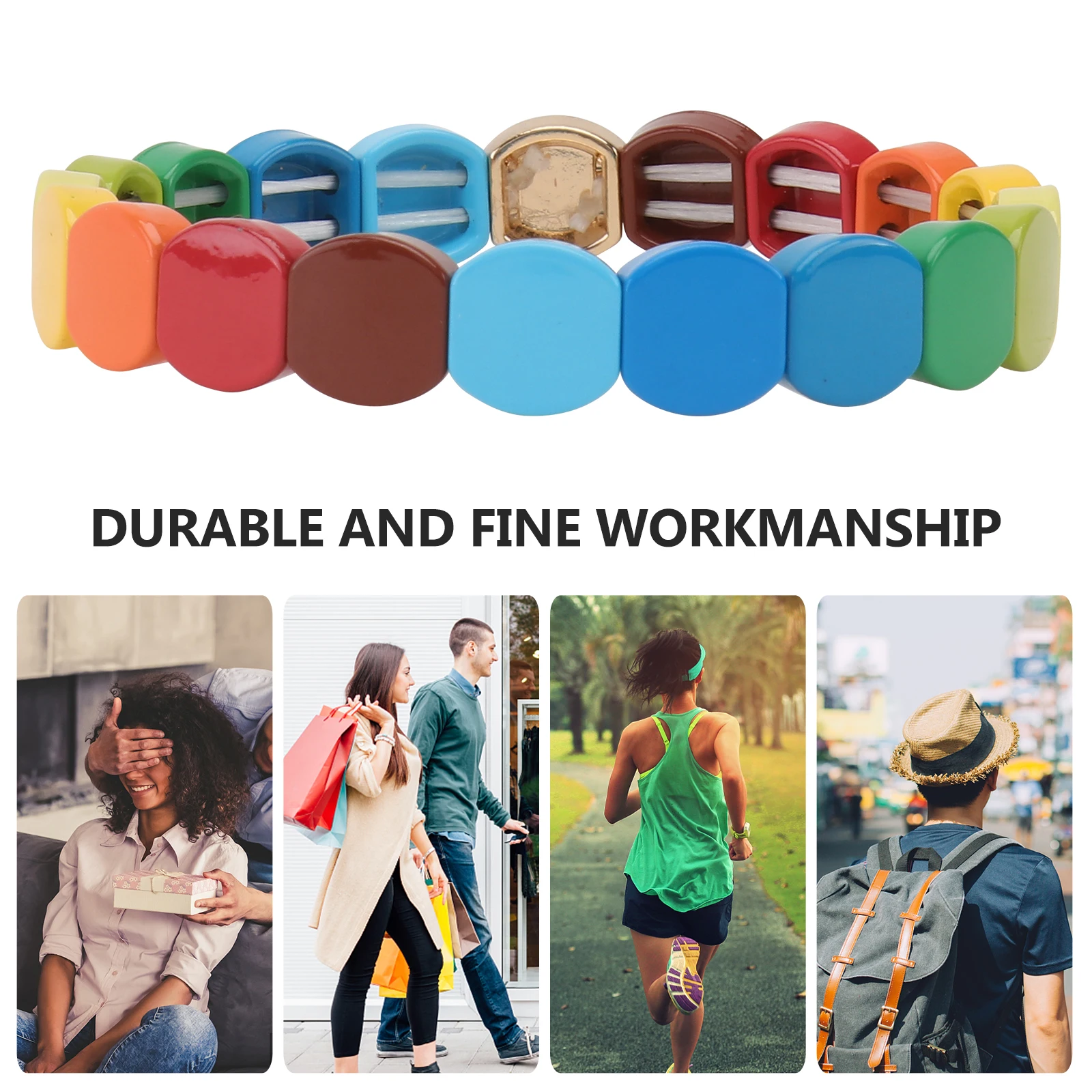 1pc Diy Honeycomb Alloy Bracelet Lightweight Stoving Varnish Handmade Women Men Unisex Hand Wrist Jewelry For