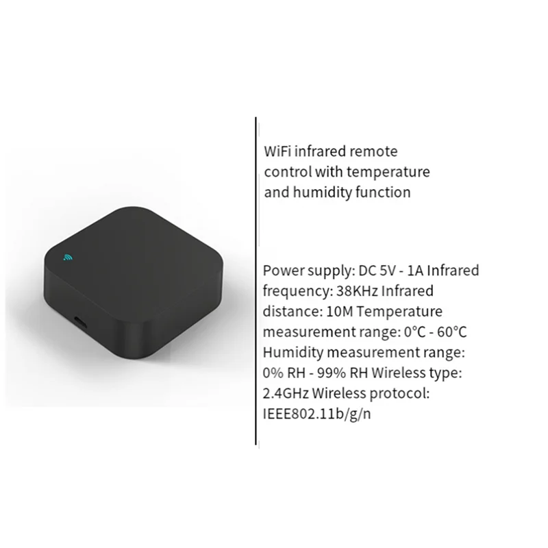 

FORW-Tuya Wi-Fi ИК-пульт дистанционного управления Умный дом Автоматический датчик температуры и влажности для кондиционера ТВ Работа