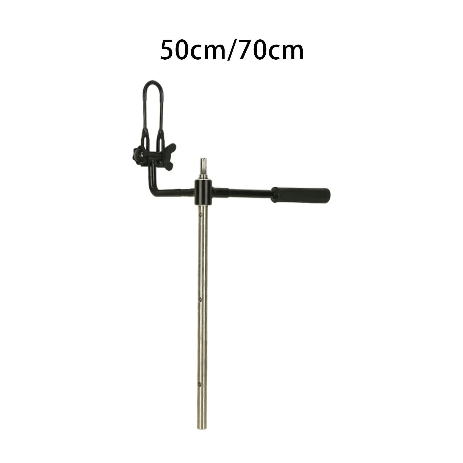 

Ice Drill Auger Extension Rod with Handle and Electric Drill Connector Accessories Camping Portable Ice Insert Ice Drill Tool