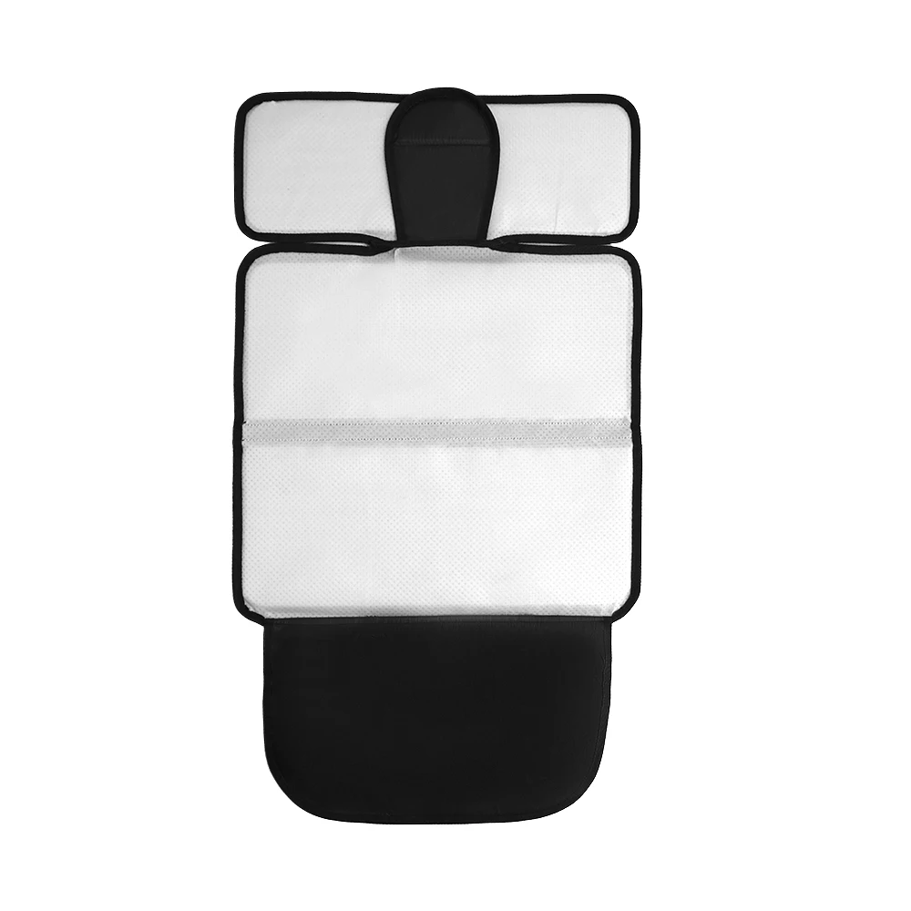 Car Seat Protector for Baby Child Car Seats - Auto Seat Cover Mat, Protective Non-Slip Car Seat Cover Pad with Mesh Pockets