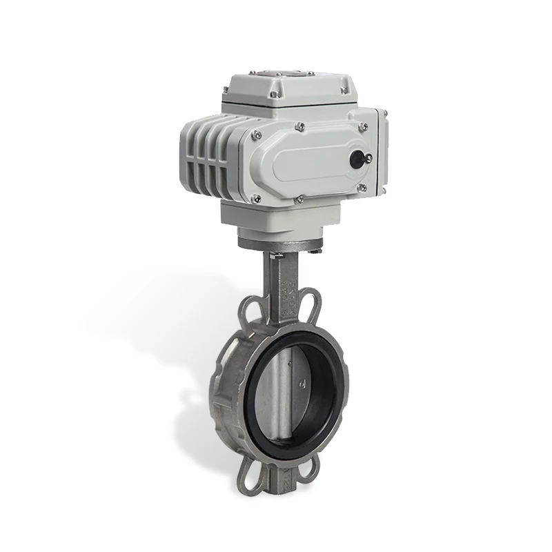 High Quality Fluid Control Stainless Steel Air Water Actuated Pneumatic Flanged Ball Valve