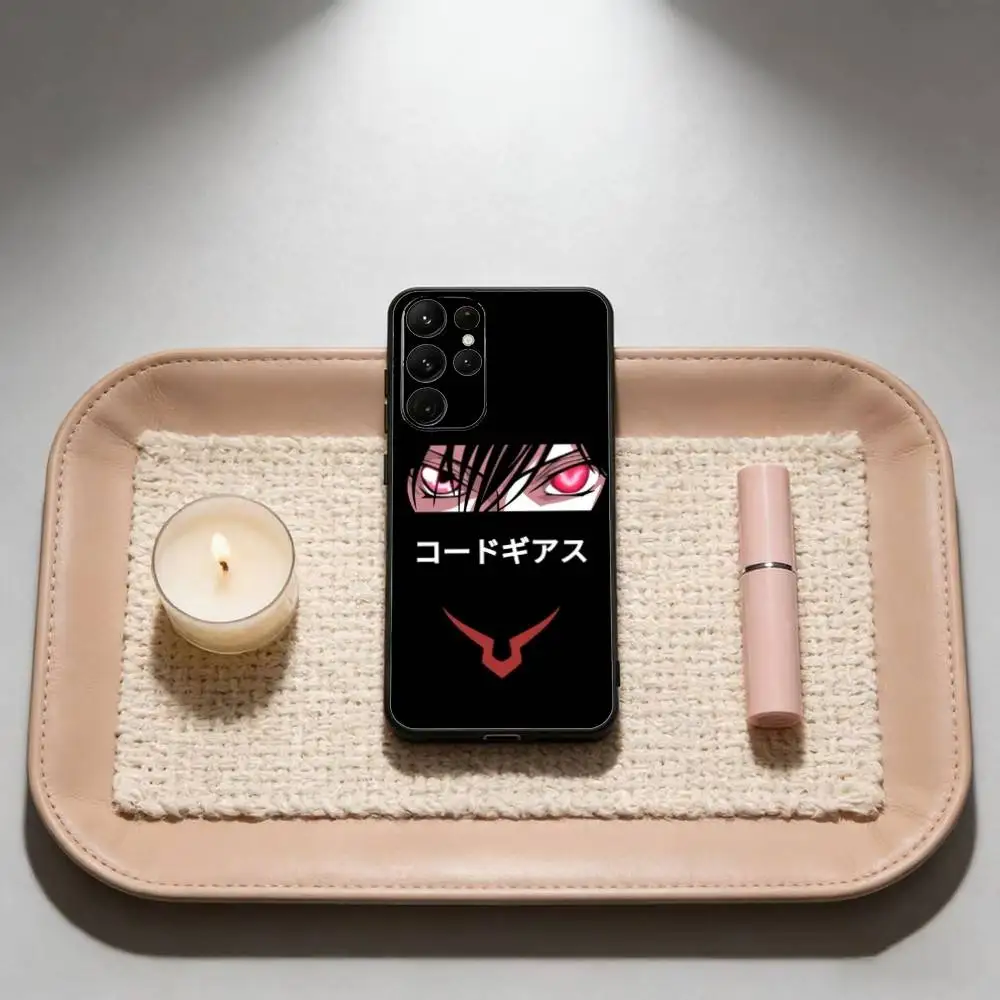 C-Code Geass  Phone Case For Samsung S25,S24,S21,S22,S23,S30,Ultra,S20,Plus,Fe,Lite Black Shell