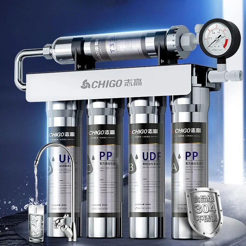 

Water purifier new home direct drinking kitchen tap filter front stainless steel ultrafiltration water purifier