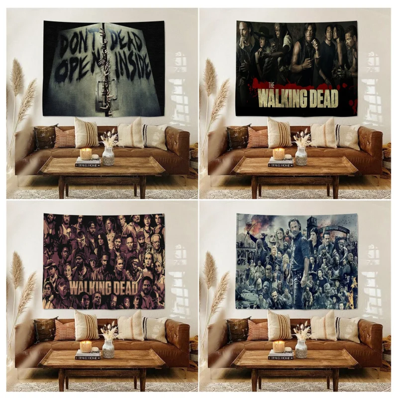 

The Walking Dead Tapestry Hanging Bohemian Tapestry Bohemian Wall Tapestries Mandala Cheap Hippie Wall Hanging