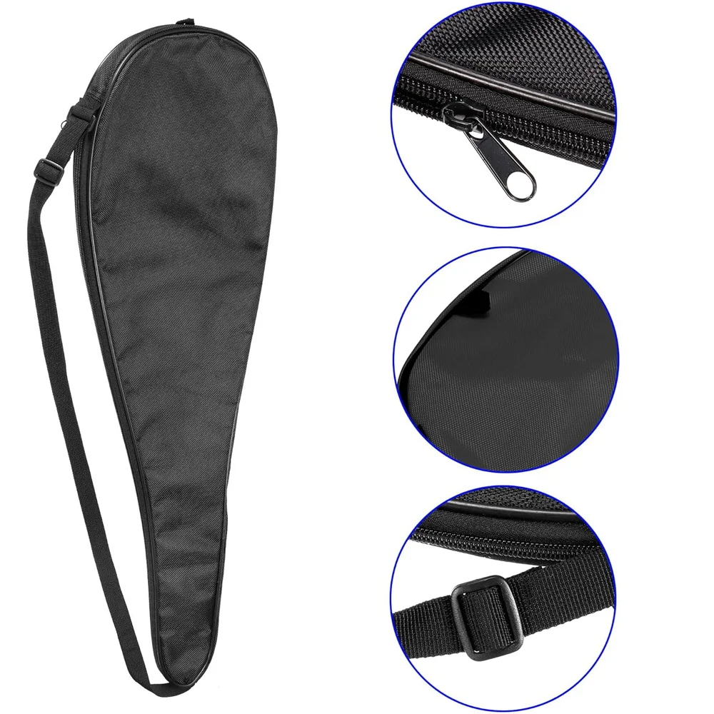 Badminton racket bag single shoulder wear-resistant thickened large capacity universal racket cover lightweight for travel