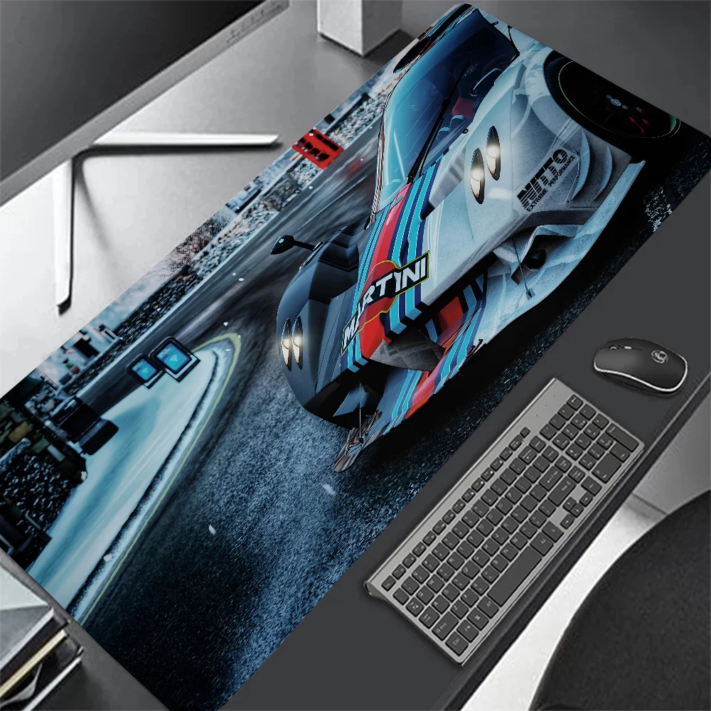 Martini Racing Car Mousepad Mouse Mat Desk Mat With Pad Gaming Accessories Prime Gaming XXL Keyboard Pad Stitch Padding Mat