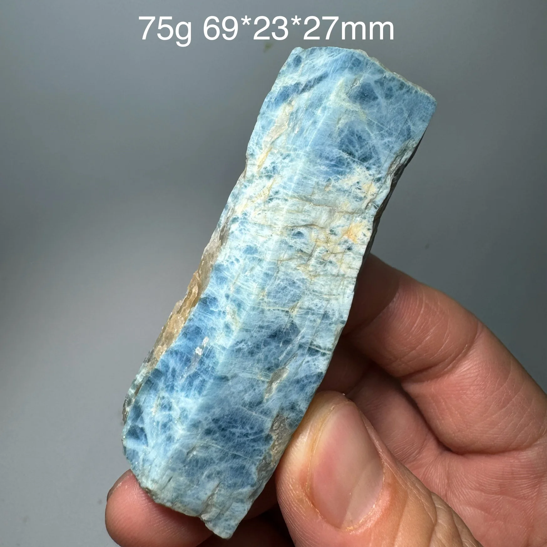 Natural Madagascar Aquamarine Mineral Specimen Rough Crystal Quartz Healing Stone Home Desk Decor