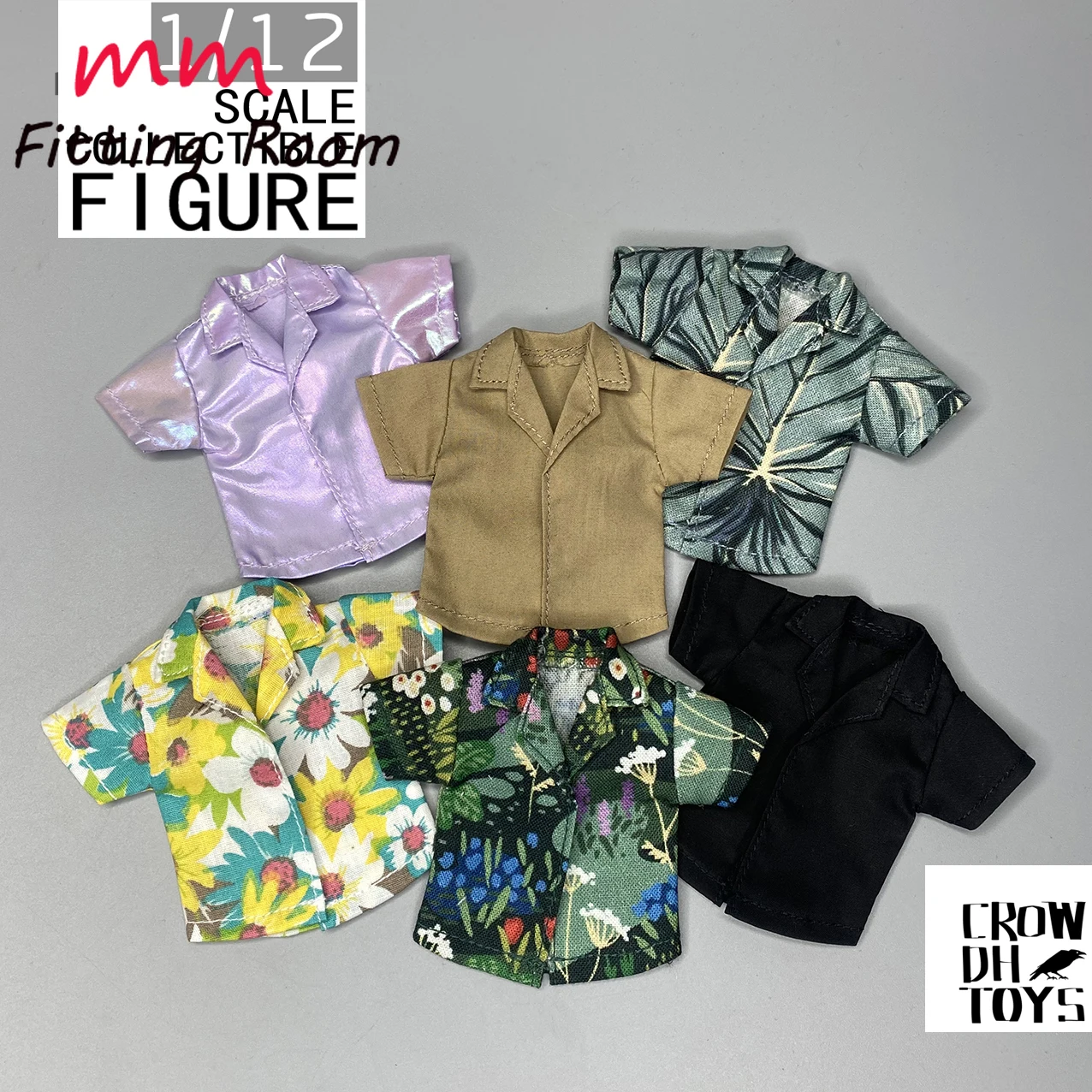 

Масштаб 1/6, одежда для кукол, рубашка, подходит для фигурки 12 дюймов