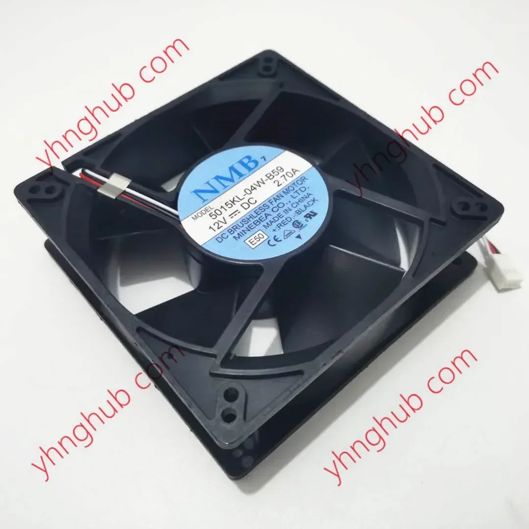 

Вентилятор охлаждения сервера NMB-MAT 5015KL-04W-B59 E50 DC 12V 1.0W 3-проводной 127X127X38мм