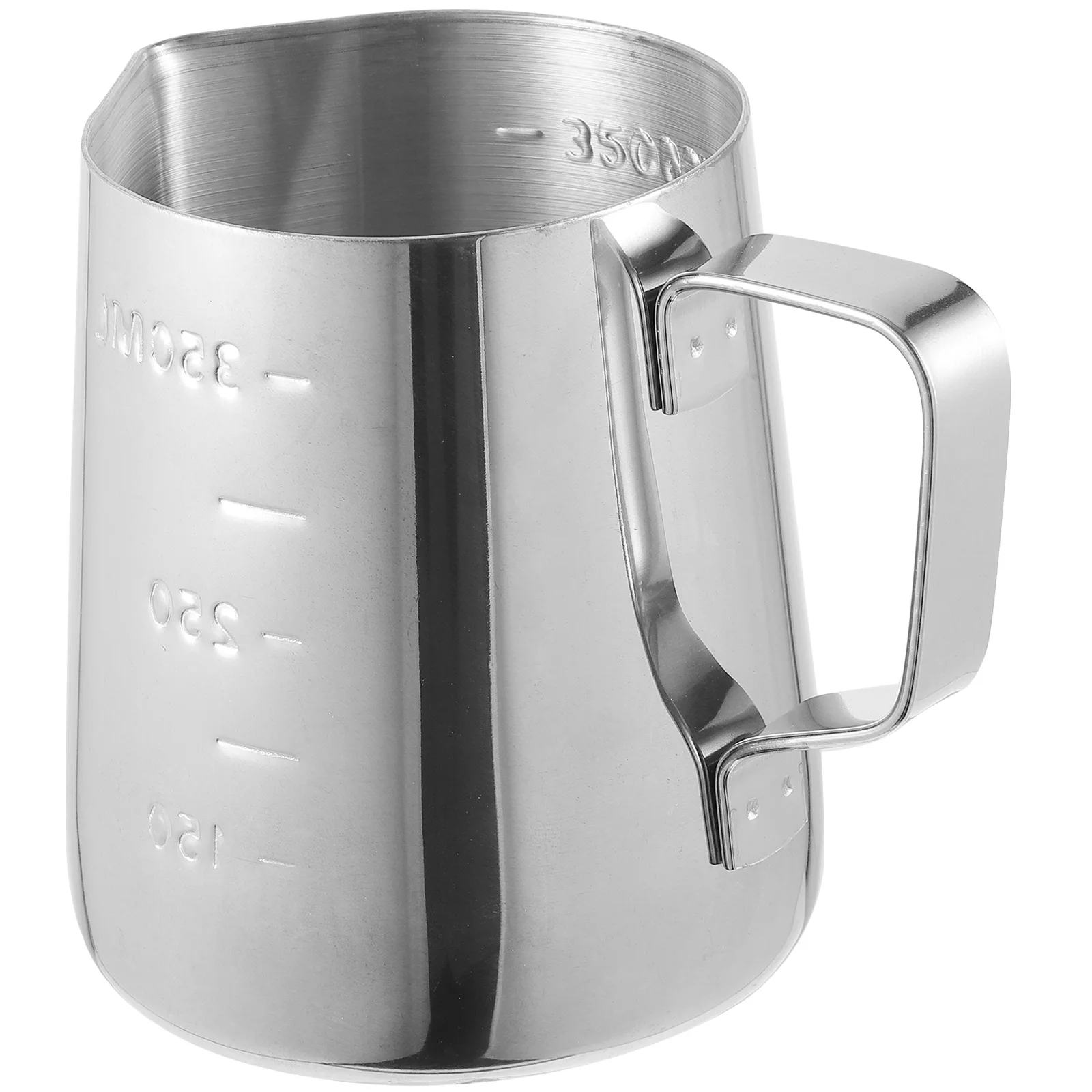 

Stainless Steel Milk Frothing Pitcher Latte Art Cup Steaming Measuring Espresso Cappuccino Foam Coffee Tool Kitchen