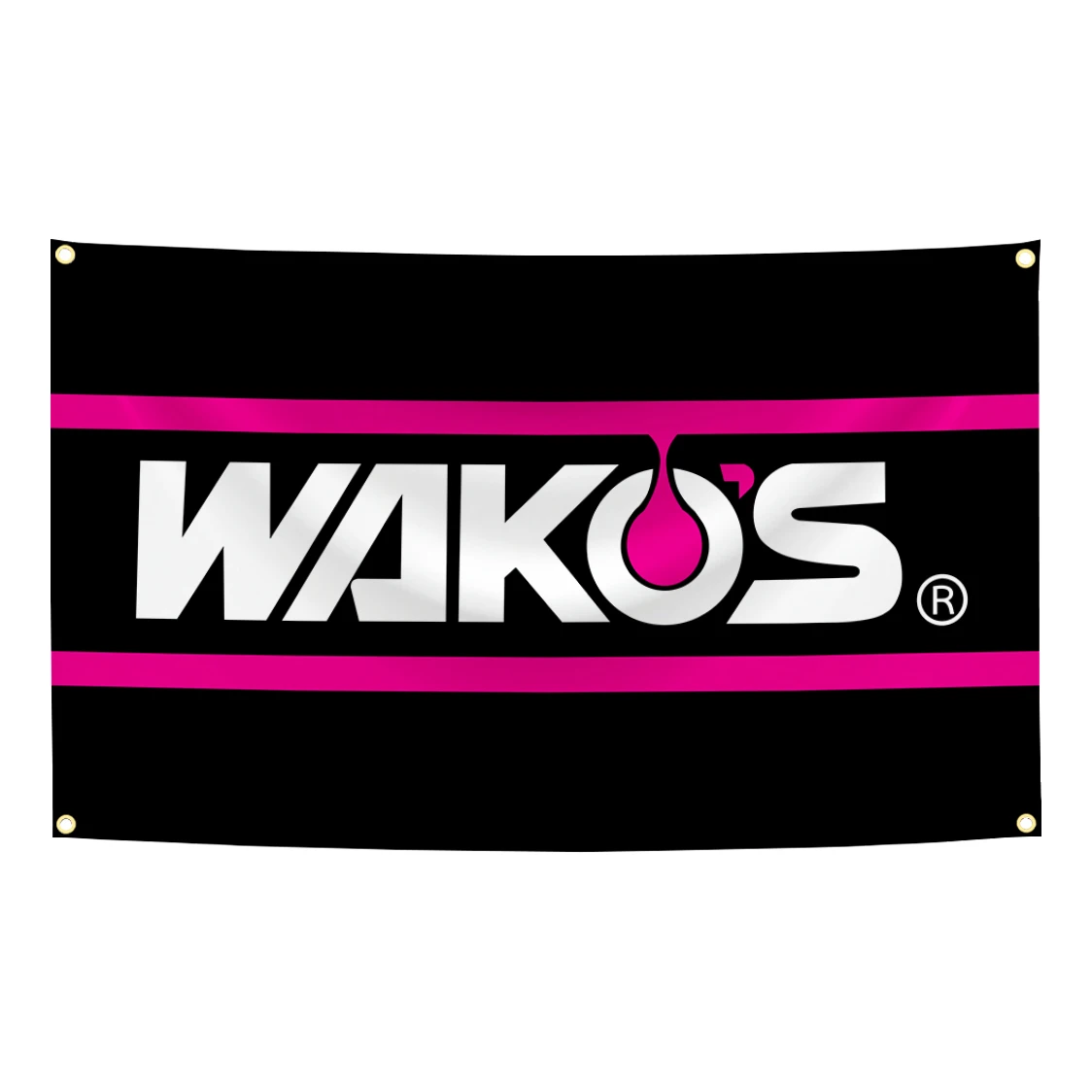 90x150 سنتيمتر WAKOS النفط العلم زيوت التشحيم نسيج البوليستر الطباعة الرقمية راية للمرآب جدار الفن خارج الباب الديكور #4