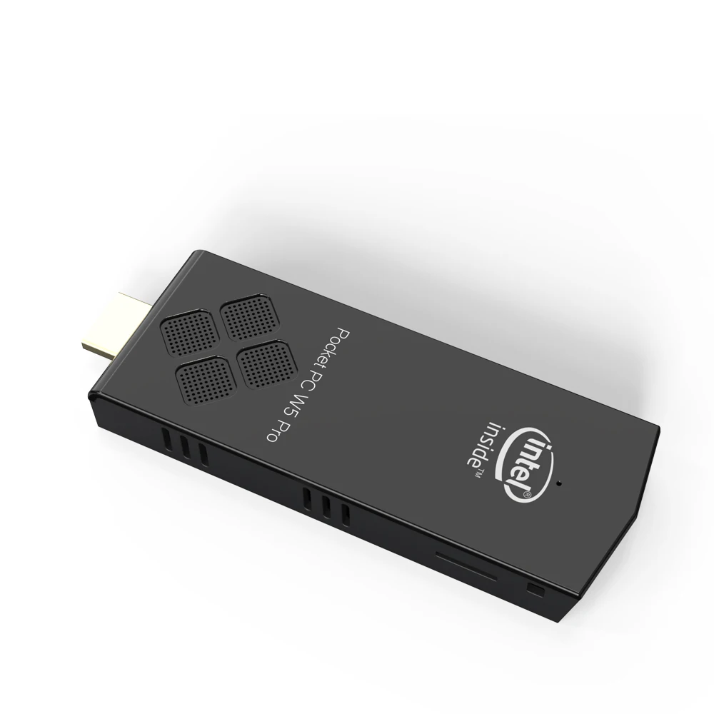 Mini PC W5 Pro Windows 10 Stick Intel Atom, Z8350, 1.44GHz, 4 Go, 8 Go, DDR3, 64 Go, 128 Go, 5G WiFi, P1, 10 Micro Computer, Linux, MINIPC
