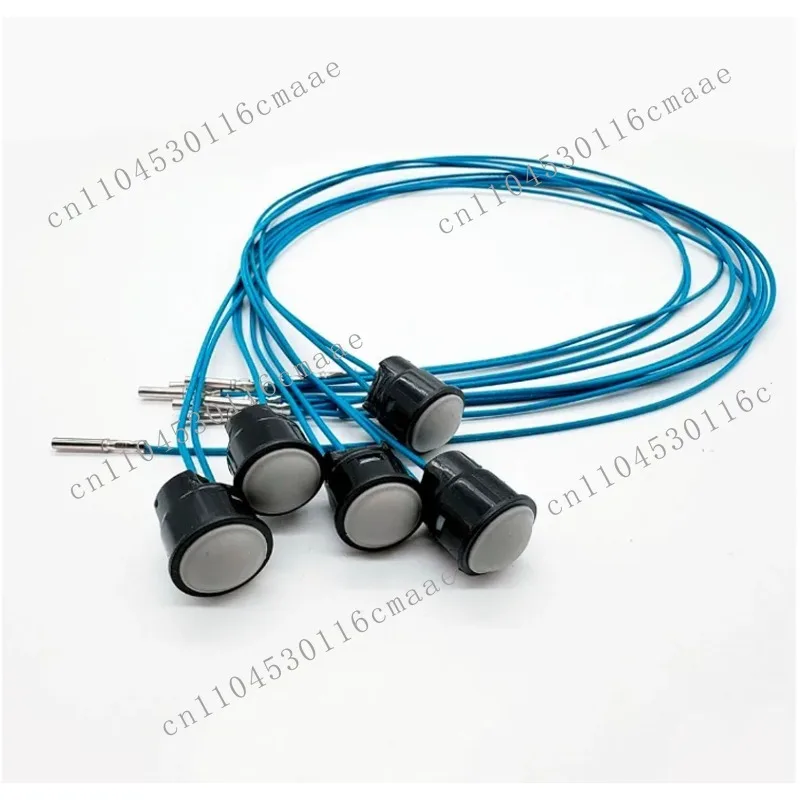5Pcs Excavator Joystick Handle Push  Handle Control Button Gray Two-line 635-8205 Fit for CAT Caterpillar 336Gc 330Gx