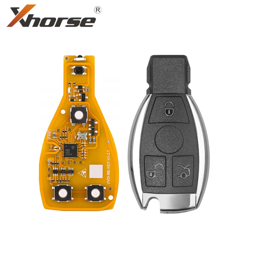 Xhorse VVDI BE Key Pro Yellow Color for Mercedes Benz With Keyshell