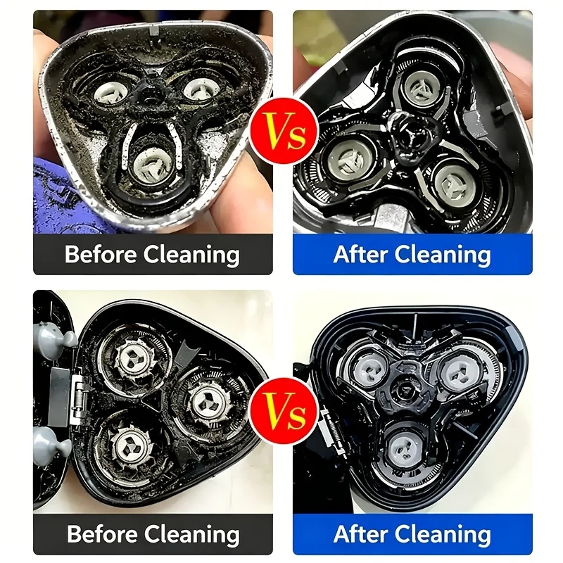 Electric Shaver Renew Care Spray 30ML Lubricating Cleaner For Rotary Razor Hair Clipper Trimmer Anti Rust Noise Reduction Oil view 6
