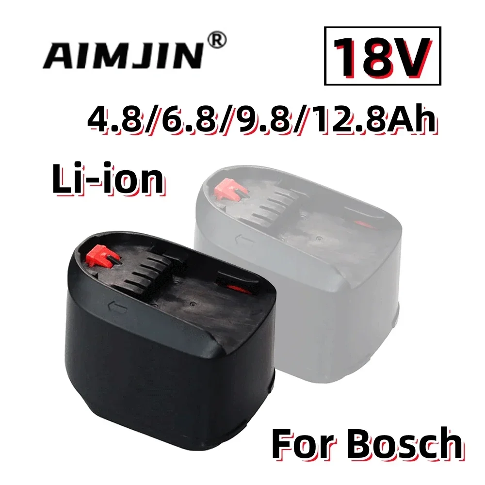 

18v 4800/6800/9800/12800mah Li-Ion For Bosch Home &Garden Tools (Only for Type C) PBA PSB PSR PST AL1830CV AL1810CV AL1815CV