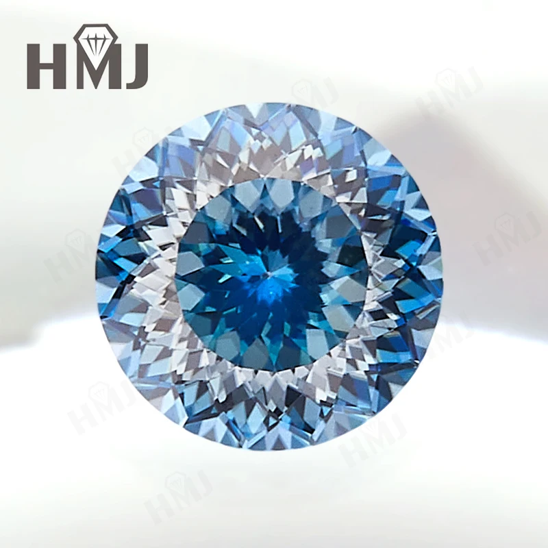 Moissanit-Diamant, mehrfarbig, rund, 100 Facetten, mit GRA-Zertifikat, DIY-Ring, Halskette, Ohrringe für die Schmuckherstellung, Großhandel – Detail 18