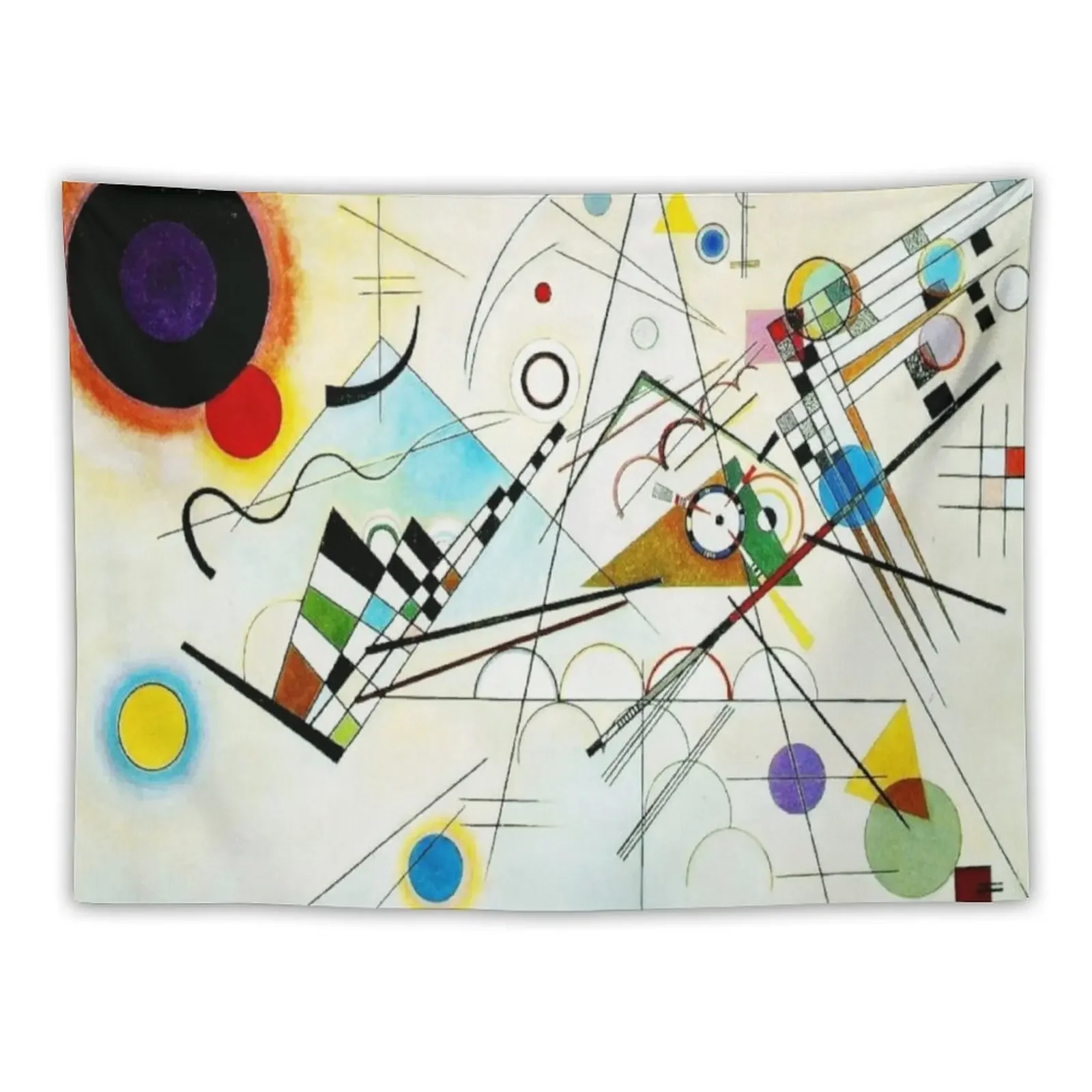 Study for Composition VIII - Wassily Kandinsky Abstract Art Tapestry Home Decoration Wall Deco Wall Decor Tapestry