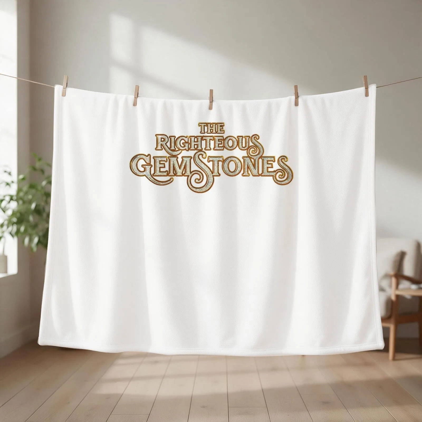 Special Present The Righteous Gemstones Gift For Everyone Throw Blanket couch cozy soft plush fuzzy picnic outdoor blanket