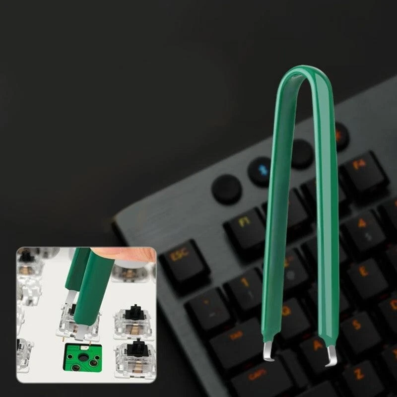 B2EF Easily Remove AntiStatic IC Puller Efficient Keycap Puller For Extracting Mechanical Keyboard Switches Easy to Use