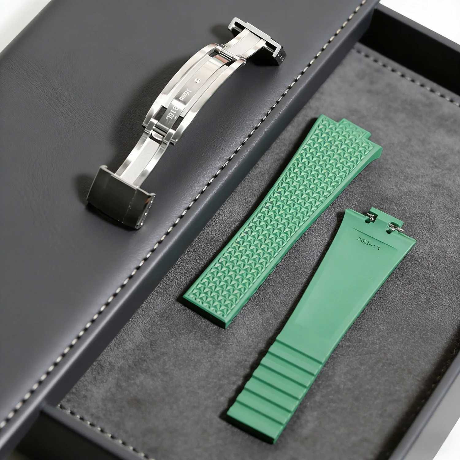 

Замена резины премиум-класса FKM для Tissot PRX T 1374007 A/410A CTS Регулируемая конструкция Быстроразъемные пружинные стержни