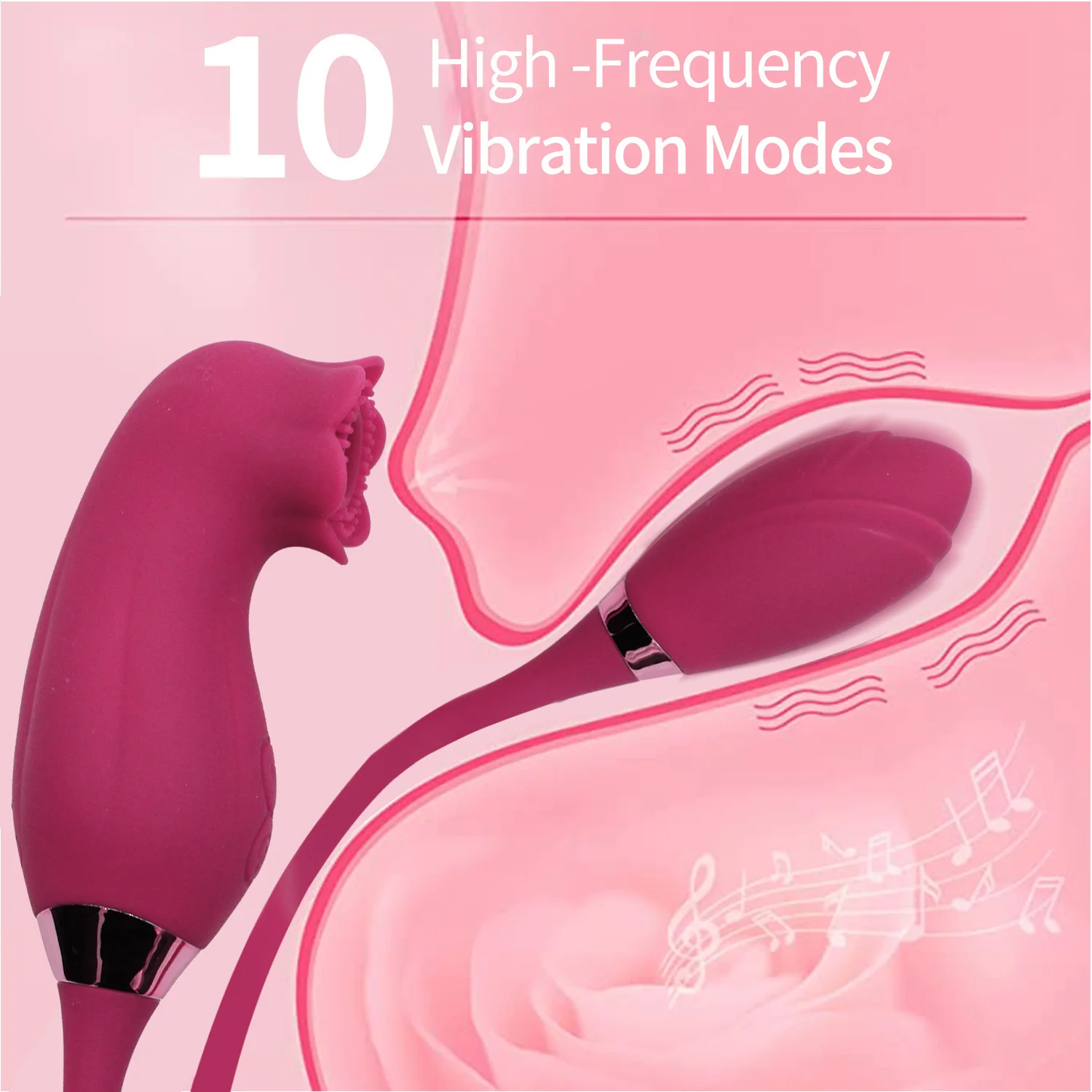 

10 Modes G-Spot Clitoris Nipple Sucker Waterproof Clitoral Sucking Vibrator Vibrating Egg Stimulation Sex Toys For Women Couples