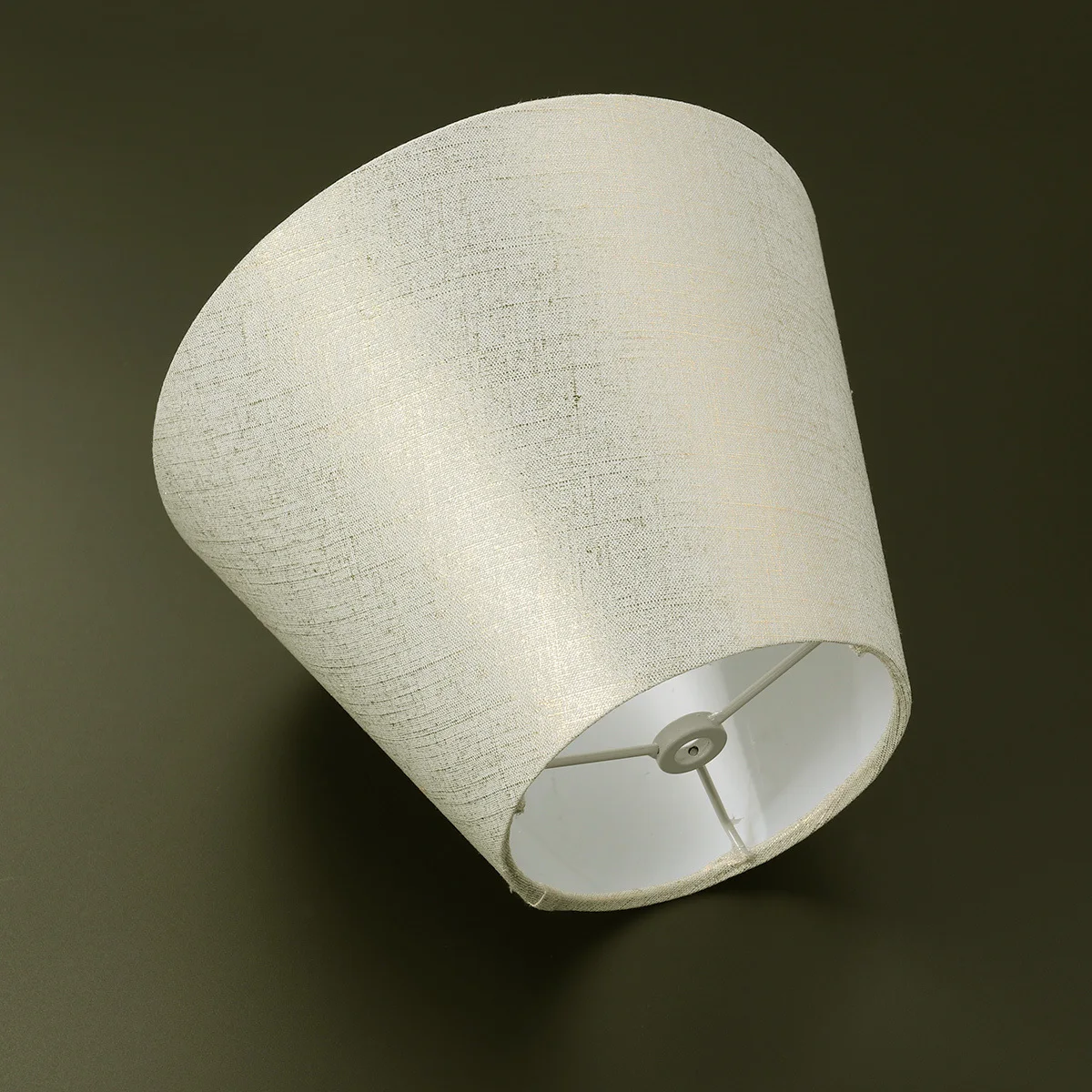 

Natural Linen Vintage Clip on Lamp Shade for Chandelier Wall Sconce Indoor Use Decorative Beige White Burlap Lampshade