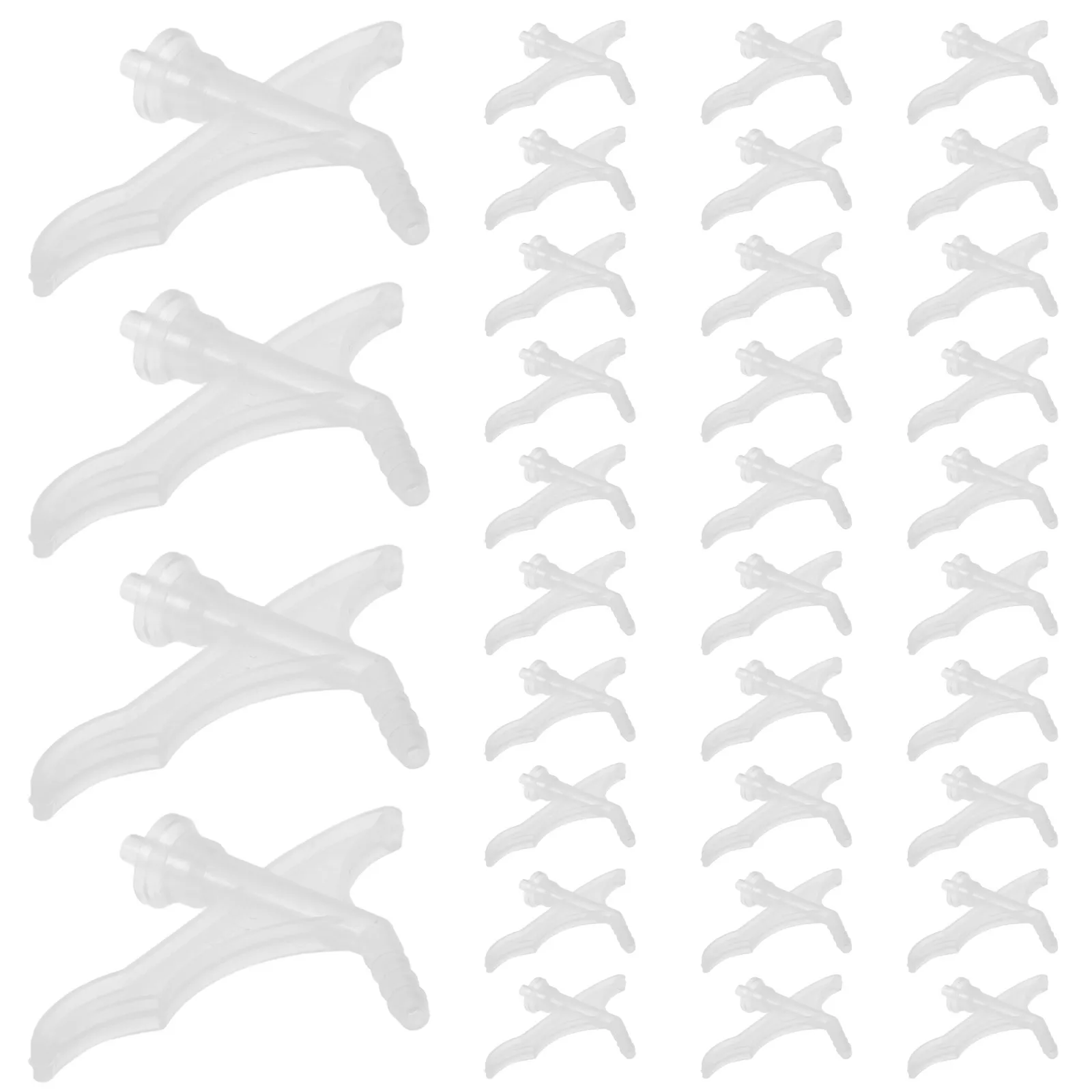 

50Pcs Spray Foam Nozzle for Vehicle Compartment Sealing Expanding Foam Tube Applicator Ergonomic Caulking Hose Connector DIY Car