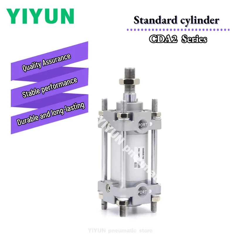 

CDA2B40 CDA2B50-25Z -50-75-100-125-150-175-200-225-250-300-350-400-450-500-600-800-1000Z Стандартный цилиндр YIYUN CDA2B