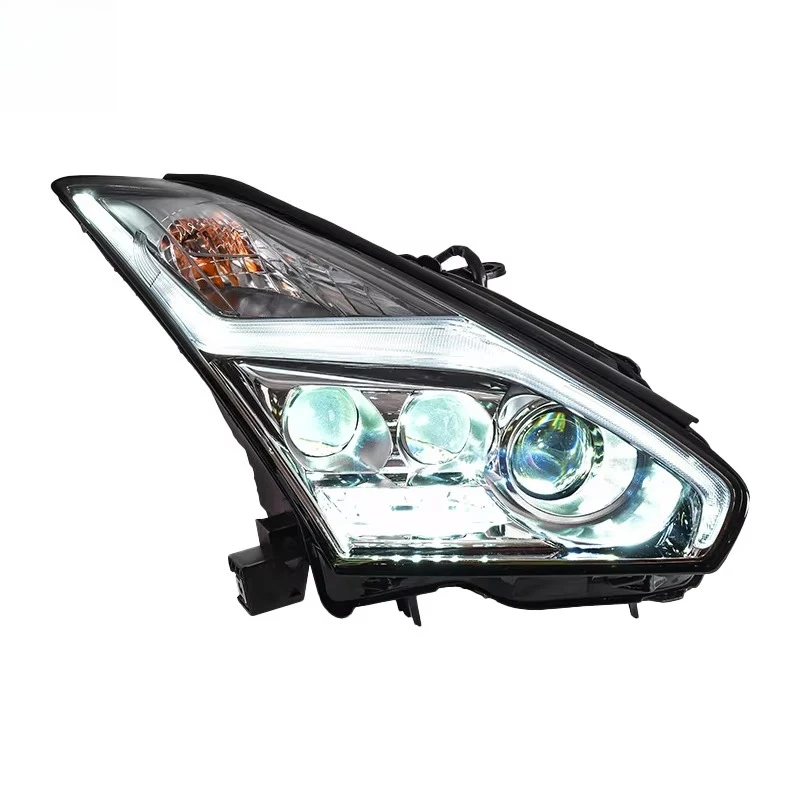 YU GUANG for Nissan GTR R35 LED Headlamp Daytime Running Light 2007-2022 Front Lens Projectors 6000k Headlight Upgrade Head Lamp