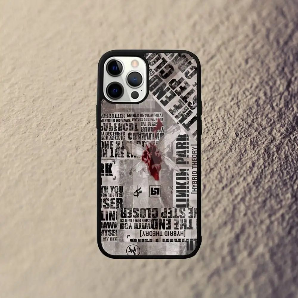 حافظة هاتف L-Linkin Meteora P-Park لهاتف iPhone 17,16,15,14,13,12,11,Pro,Max,Plus,Mini,SE4,E شحن لاسلكي مغناطيسي Magsafe #4