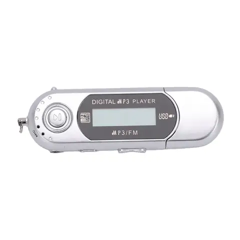USB 2.0 MP3 Player Retro Digital Music Player with LCD Display Supports MP3 WMA Formats Auto Shutdown USB Music Player