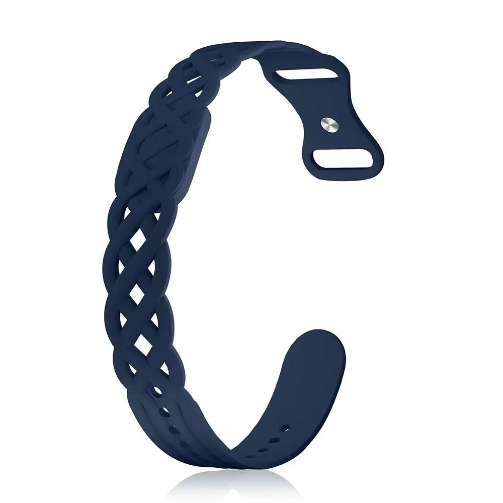 Silicone Replacement Watch Band Breathable Cutout Sport Style Fitness Tracker Band Hollow Vine Pattern for Google Fitbit Air