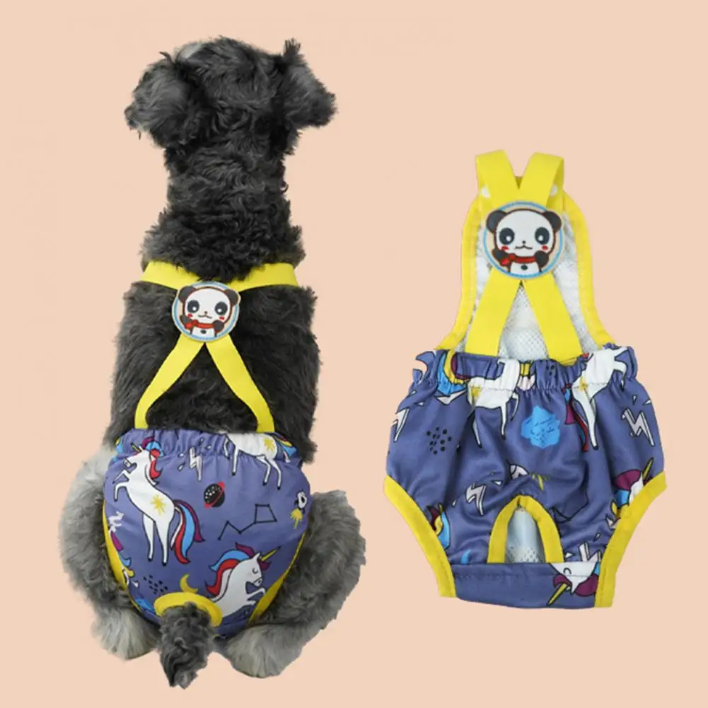 Pet Menstrual Pants Unisex Pet Physiological Pants Underwear Pet Puppy Dog Diaper Strap Briefs Female Sanitary Panties Shorts