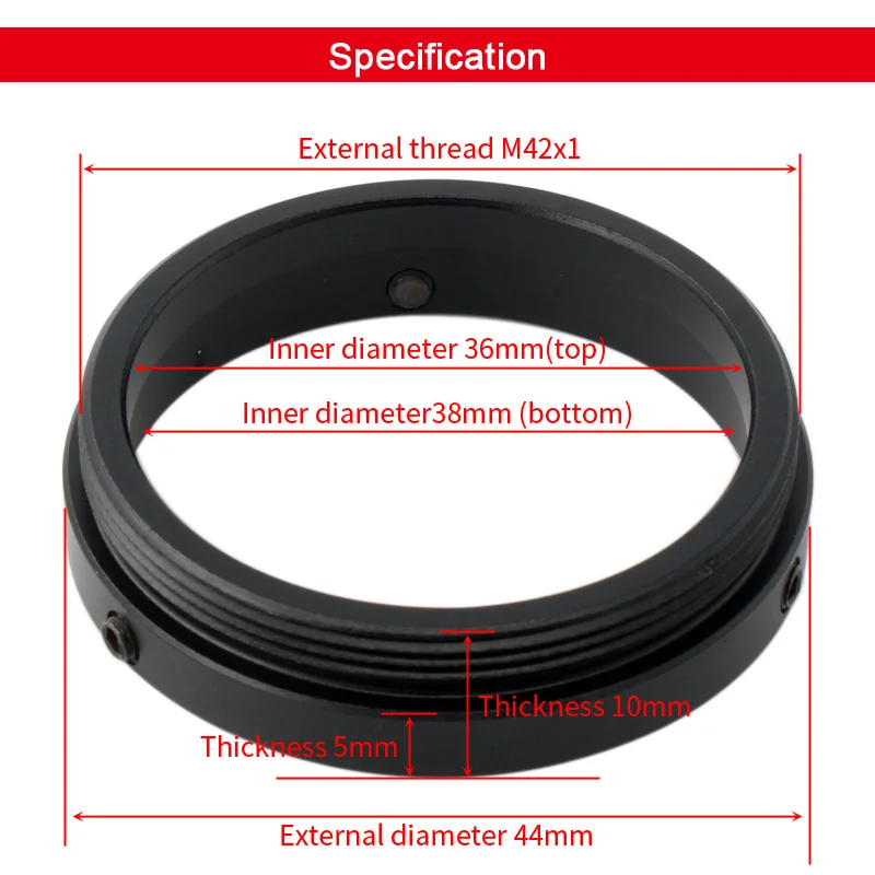 アダプターとリング,電話レンズのアダプターのセット,vマウント,m42,V-M42