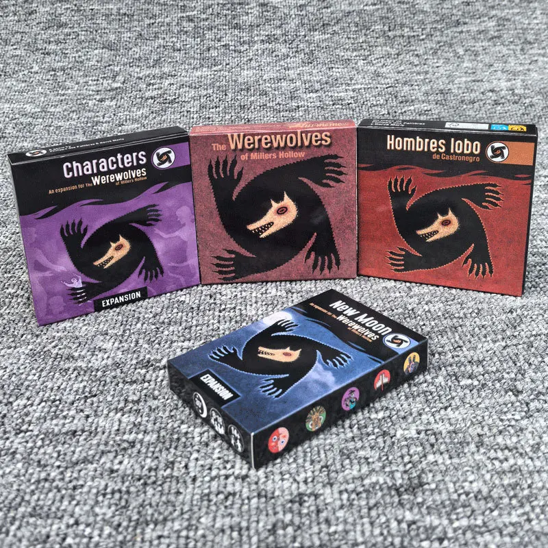 Nuevo Juego de Cartas de Lobizón 2026 con Guía en Papel, Rompecabezas, Juego de Mesa Familiar para Amigos, Regalos de Halloween y Navidad