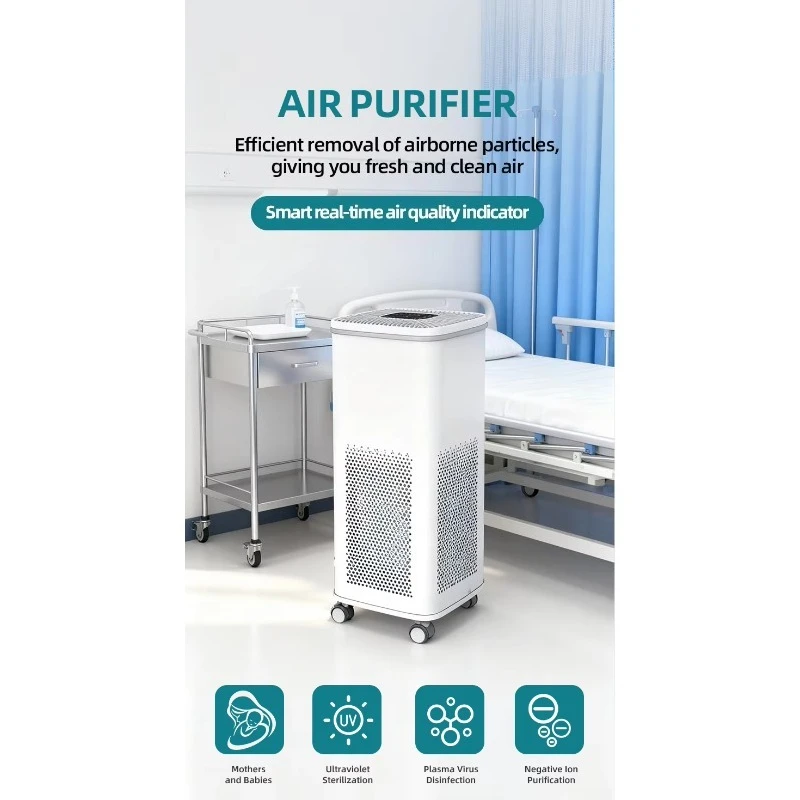 Purificador de ar portátil para uso doméstico e de animais de estimação de grau médico Purificador de ar para animais de estimação eficaz