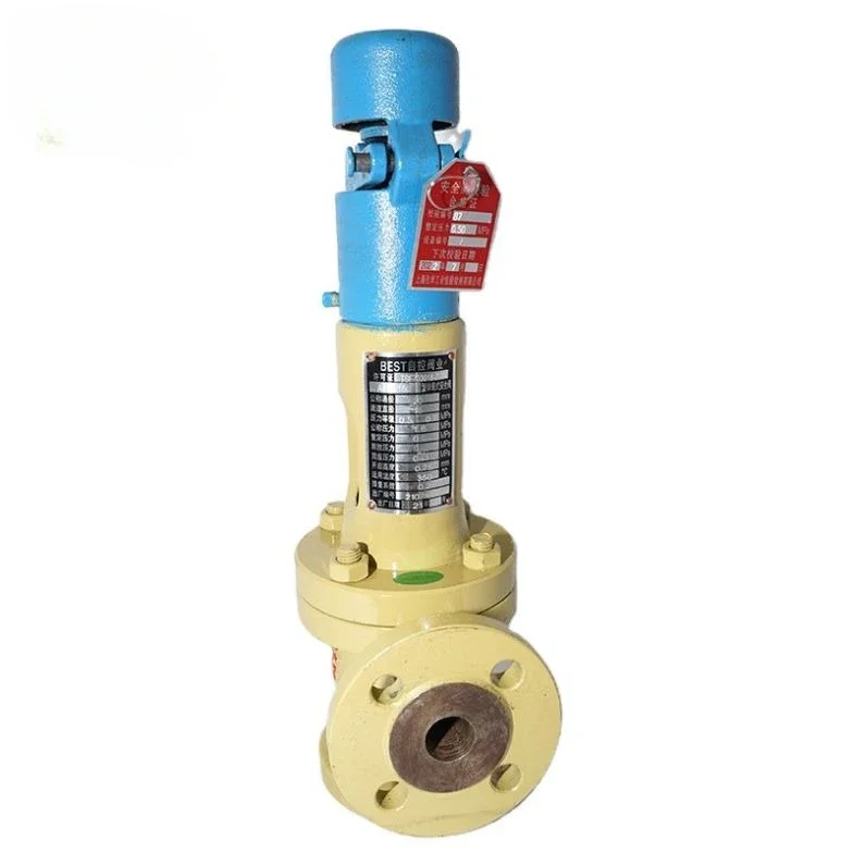 Manual handle Series Carbon Steel  Pressure Relief Valve boiler steam Spring Low Lift Safety Valve