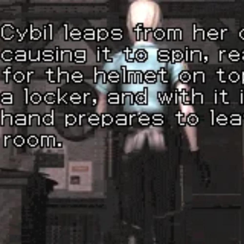 32bit game card : Play Novel - Silent Hill ( Japan Version!! )