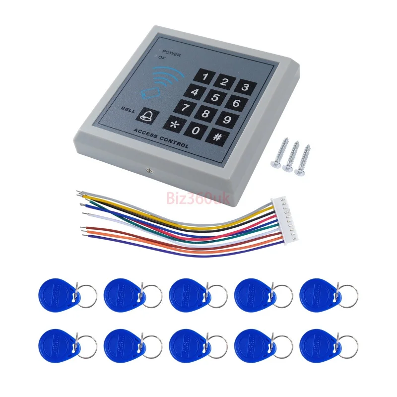 Ready Stock RFID Keypad Controller for Electric Magnetic Lock Door Access Control System