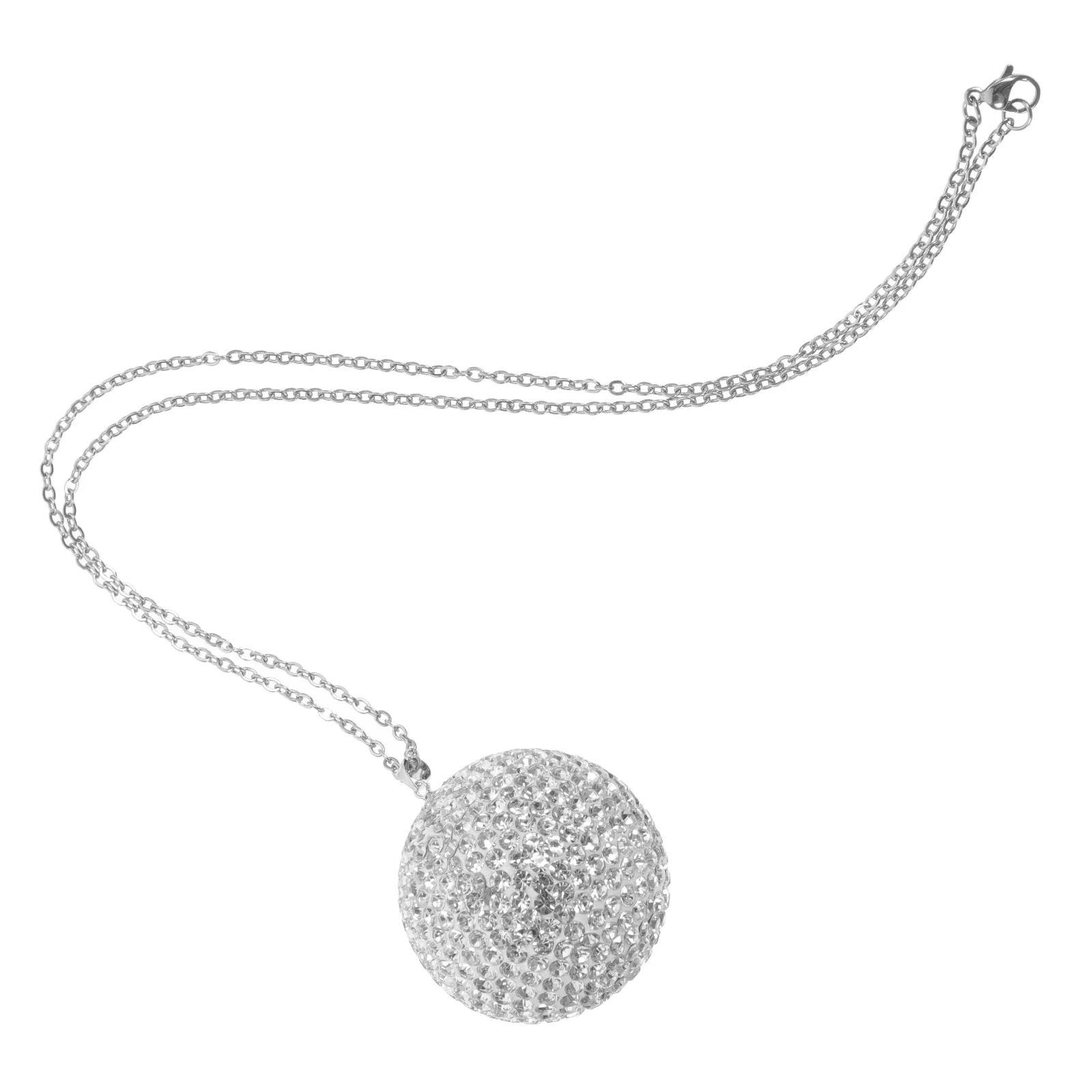 

Car Crystal Ball Hanging Pendant for Rearview Mirror Decorative Interior Accessory Elegant Car Charm Vehicle Decoration