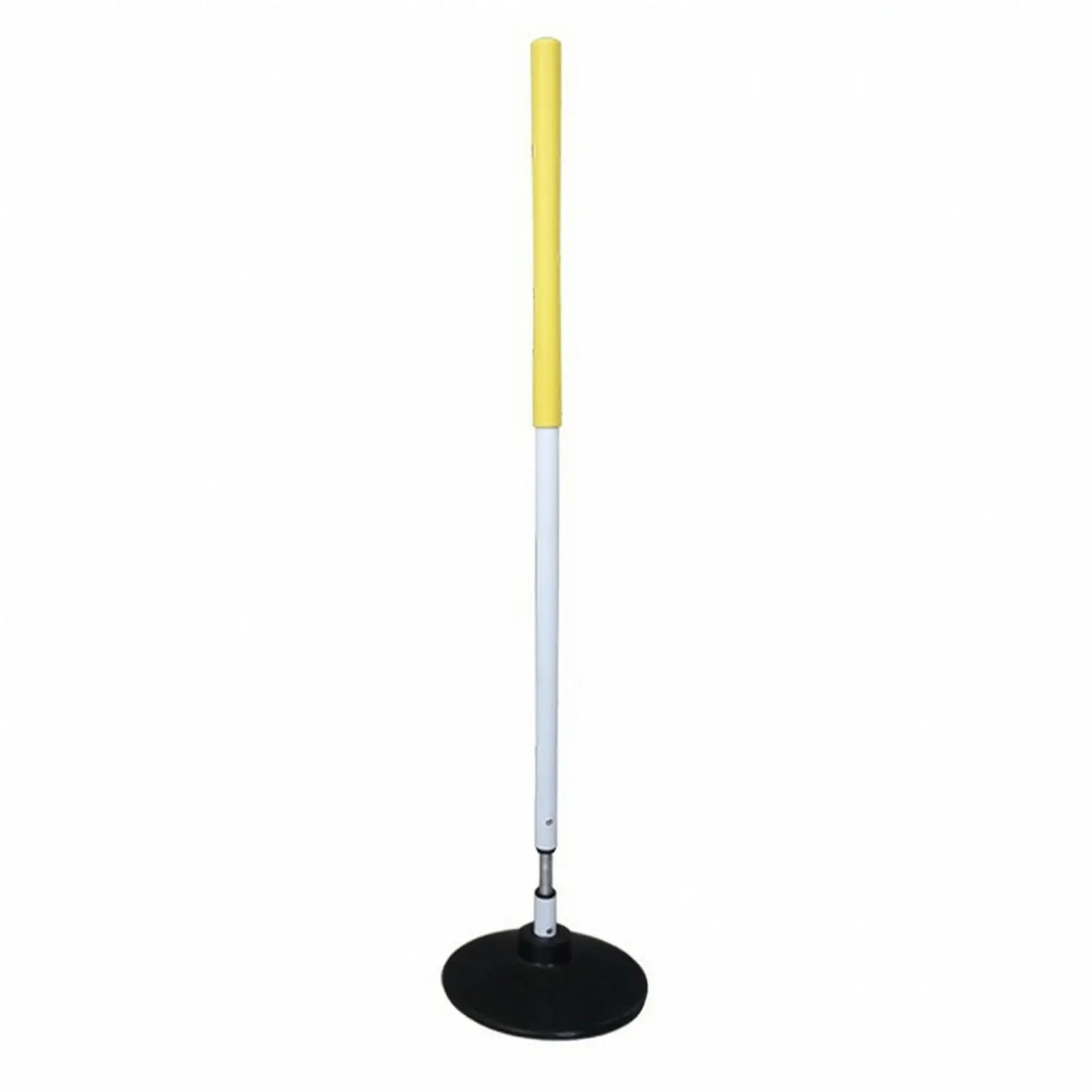 Stable Training Equipment Upright Agility Pole PVC Shaft Foam Wrap Rubber Base for Footwork and Speed
